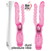Adam & Eve's Dual Delight Vibrator - Versatile Pleasure Anal Beads and Balls
